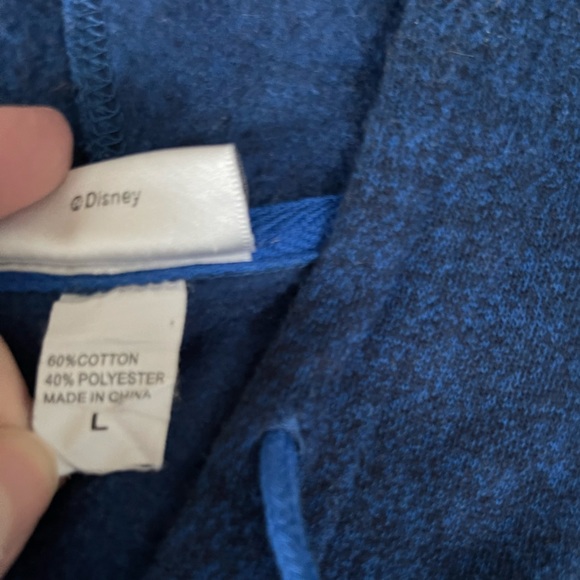 Mickey Mouse DisneyParks authentic blue hoodie size large - Picture 7 of 9